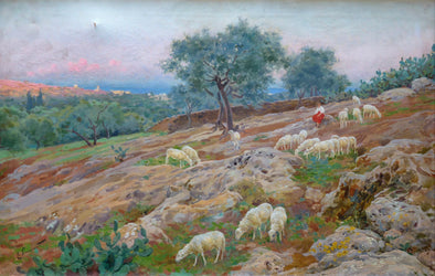 Enrique Simonet - Flock of Sheep