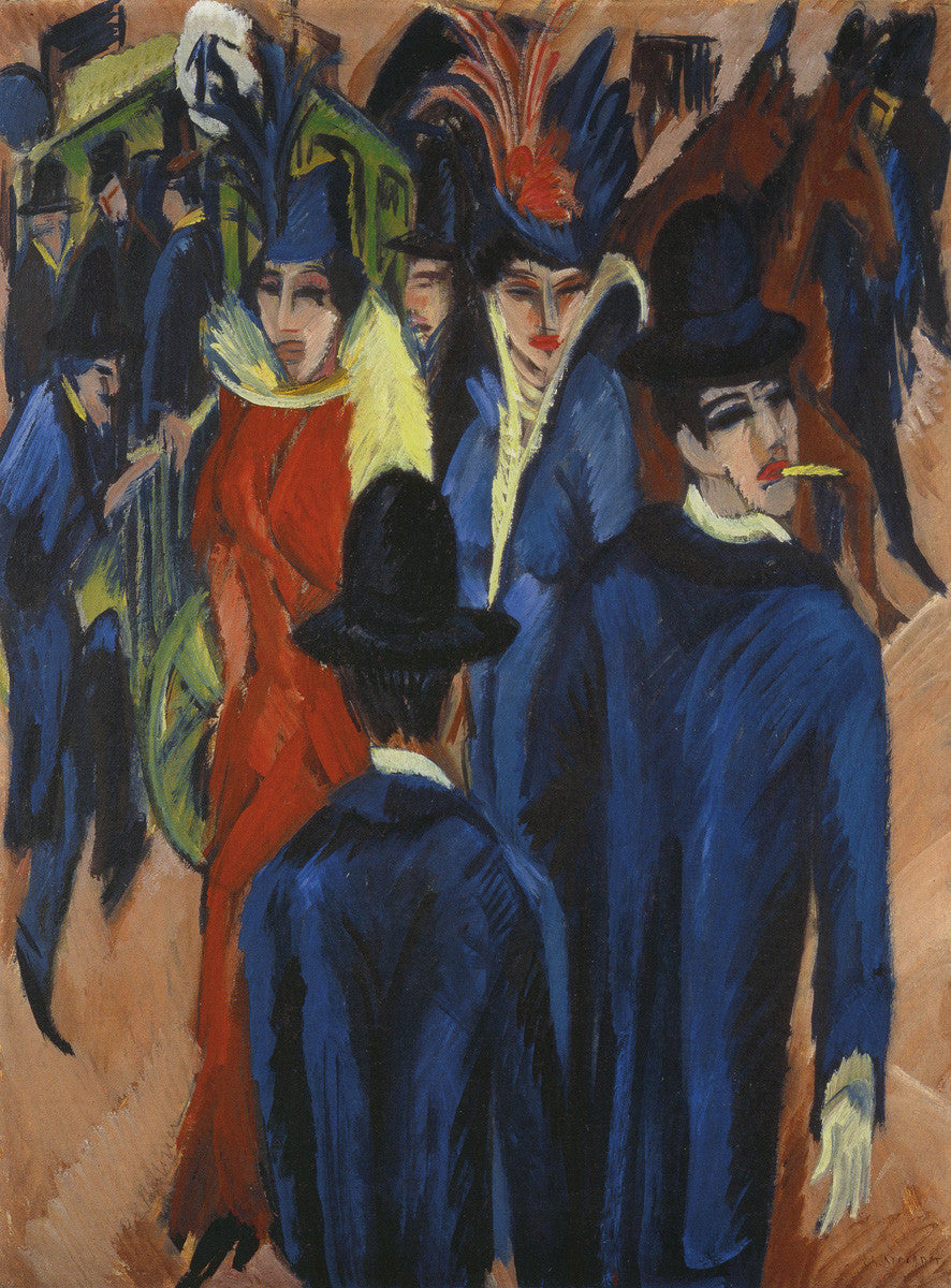 Ernst Ludwig Kirchner - Berlin Street Scene