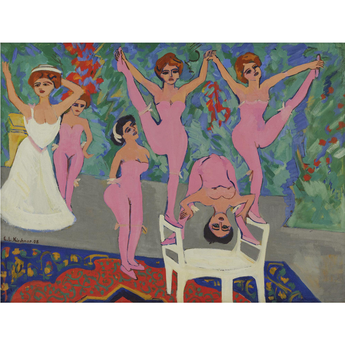 Ernst Ludwig Kirchner - Varieteparade (Variety Show)