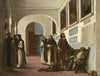 Eugène Delacroix - Columbus and his Son at La Rabida