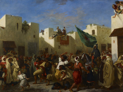 Eugène Delacroix - Fanatics of Tangier