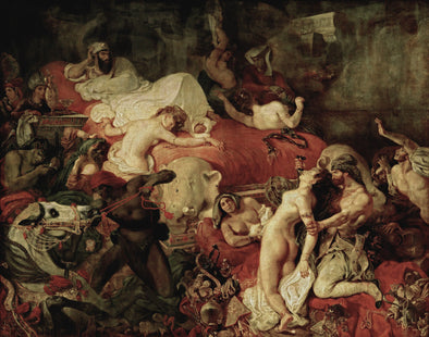 Eugene Delacroix - La Mort de Sardanapale