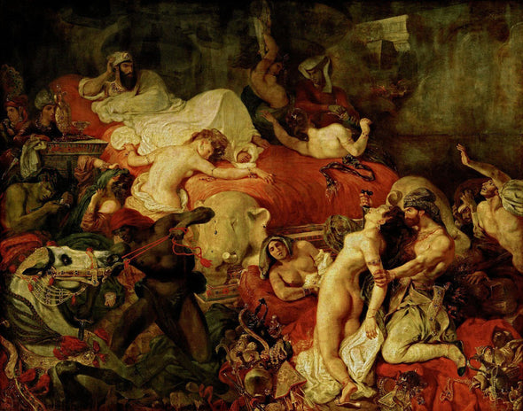 Eugene Delacroix - The Death of Sardanapalus