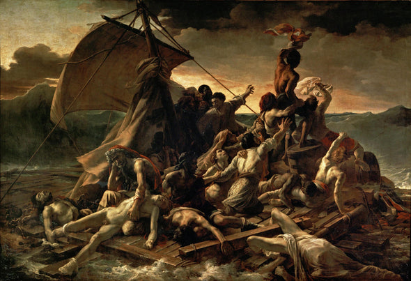 Eugene Delacroix - The Raft of the Medusa (Le Radeau de la Méduse)