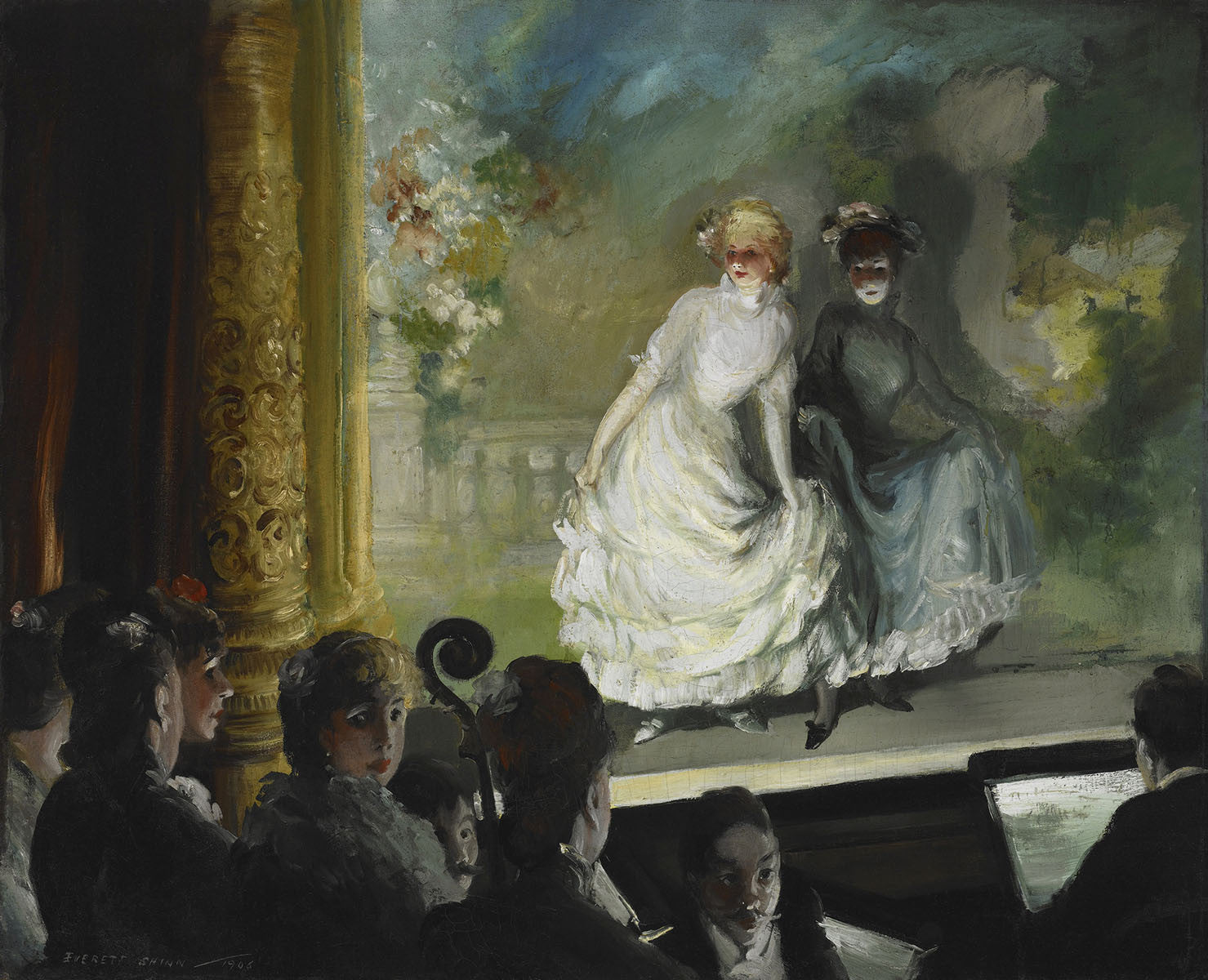 Everett Shinn - Music Hall