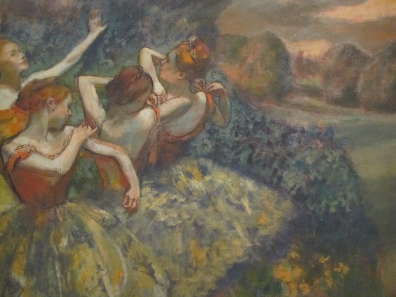 Edgar Degas - Four Dancers