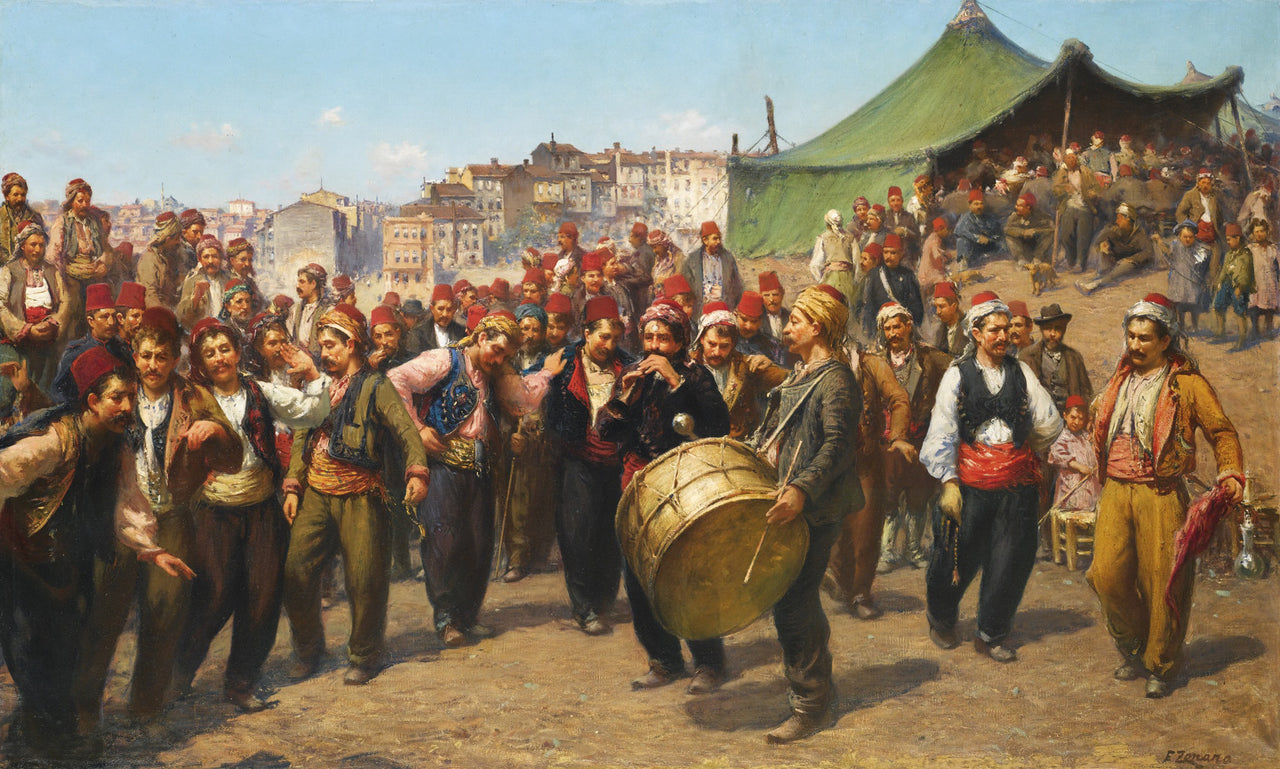 Fausto Zonaro - Bayram (The Celebration)