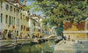 Federico del Campo - A Canal in Venice