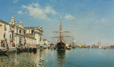 Federico del Campo - From the Church Gesuati Giudecca Canal, Venice