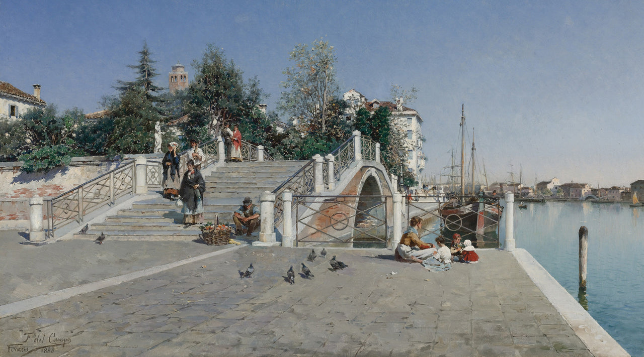 Federico del Campo - Ponte Della Calcina, Dorsoduro, Venice