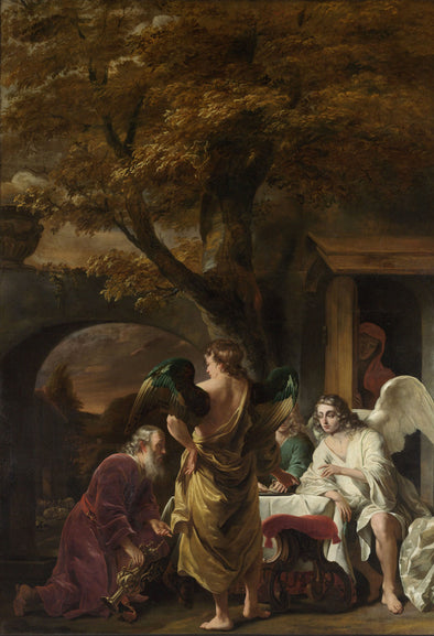 Ferdinand Bol - Abraham Receiving the Three Angels