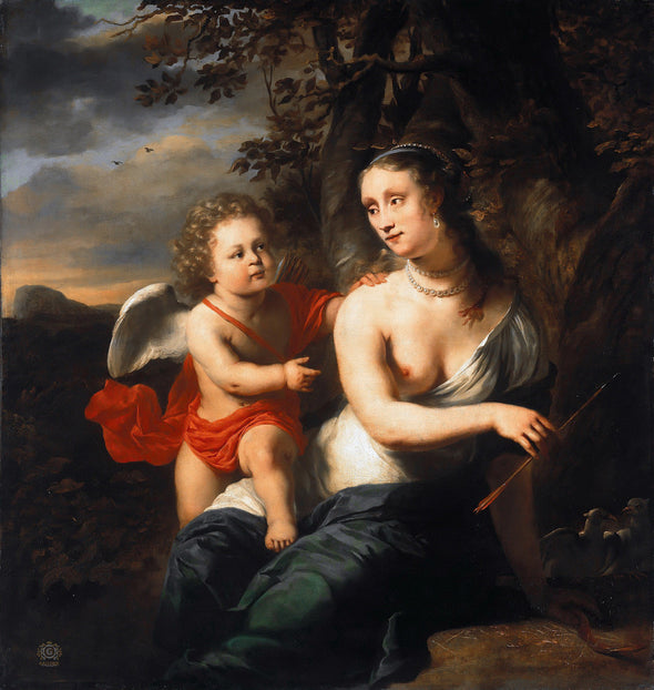 Ferdinand Bol - Venus and Cupid