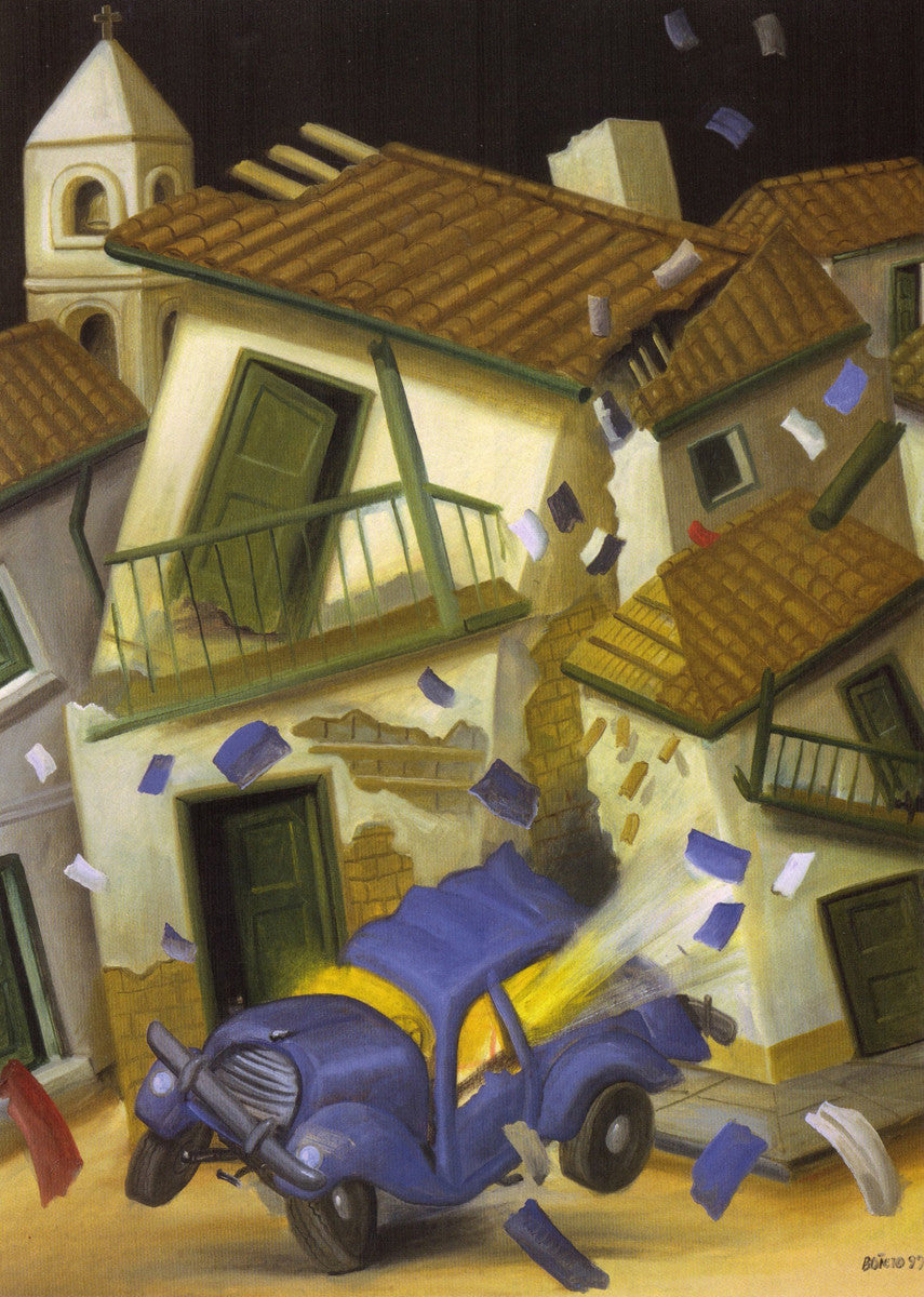 Fernando Botero - Car Bomb