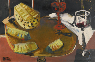 Fernando Botero - Composición Con Copa Y Piña