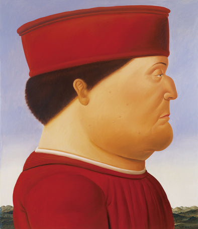 Fernando Botero - Federico da Montefeltro (after Piero della Francesca)