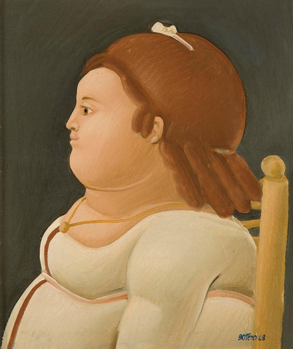 Fernando Botero - Perfil De Dama