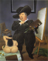 Fernando Botero - Self-Portrait as Velasquez