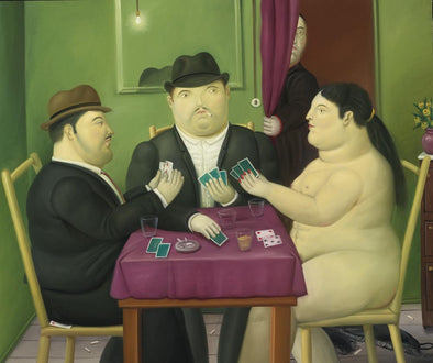 Fernando Botero - The Card Player