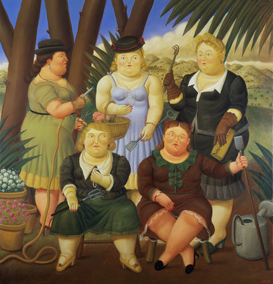 Fernando Botero - The Garden Club
