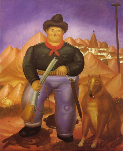 Fernando Botero - The Hunter