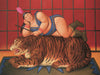 Fernando Botero - Trainer with Tiger