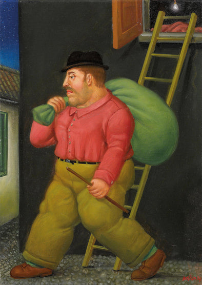 Fernando Botero - Un ladron (A thief)