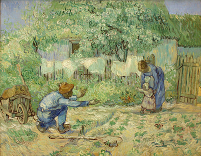 Vincent van Gogh - First Steps after Millet