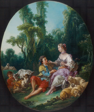 François Boucher - They Thinking About the Grape