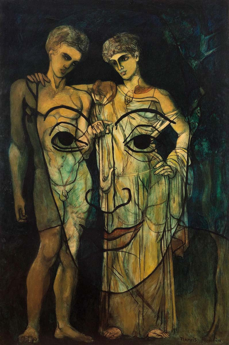 Francis Picabia - Adam and Eve-Reproduction-Get Custom Art