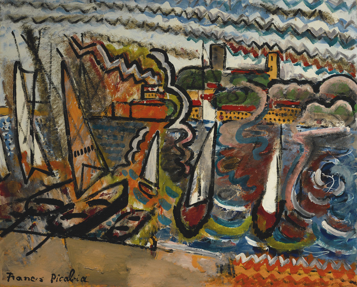 Francis Picabia - Le Port-Reproduction-Get Custom Art