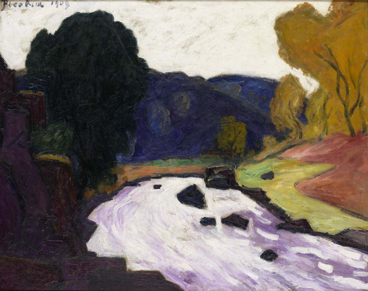Francis Picabia - Paysage au torrent-Reproduction-Get Custom Art