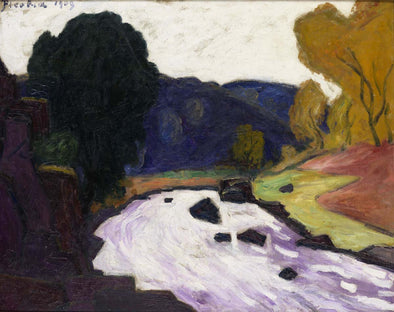 Francis Picabia - Paysage au torrent