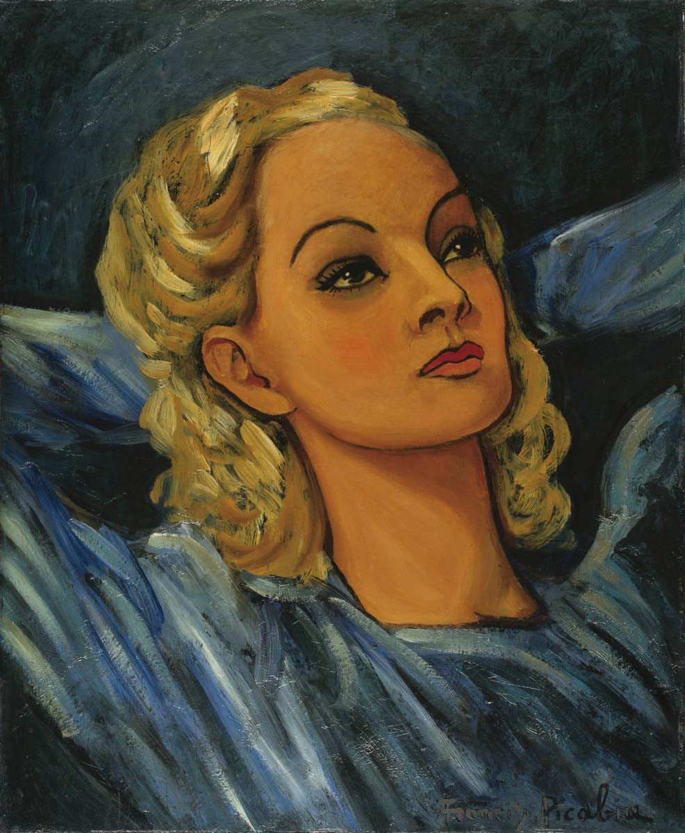 Francis Picabia - Portrait of a Blonde-Reproduction-Get Custom Art