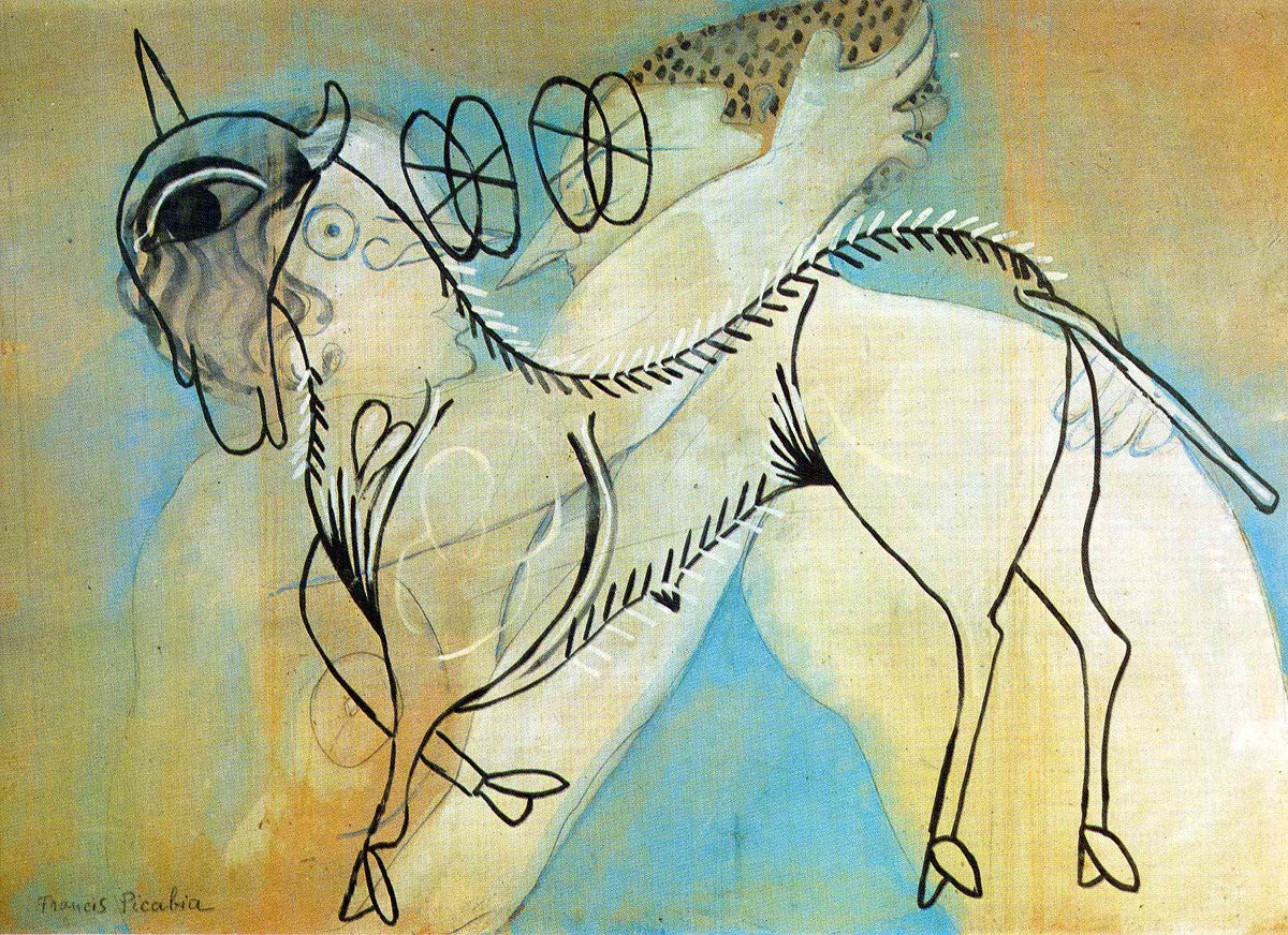 Francis Picabia - Lamb of God and Kiss-Reproduction-Get Custom Art