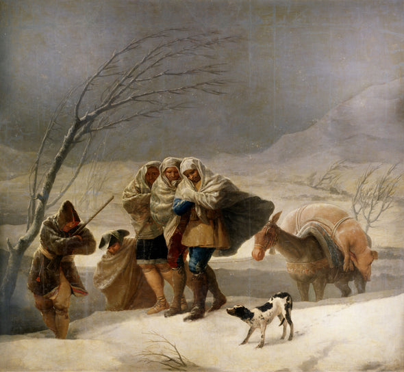 Francisco Goya - The Snowstorm (Winter)