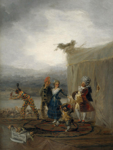 Francisco Goya - The Strolling Players