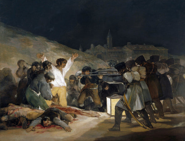 Francisco Goya - The Third of May 1808, El tres de mayo de 1808 en Madrid