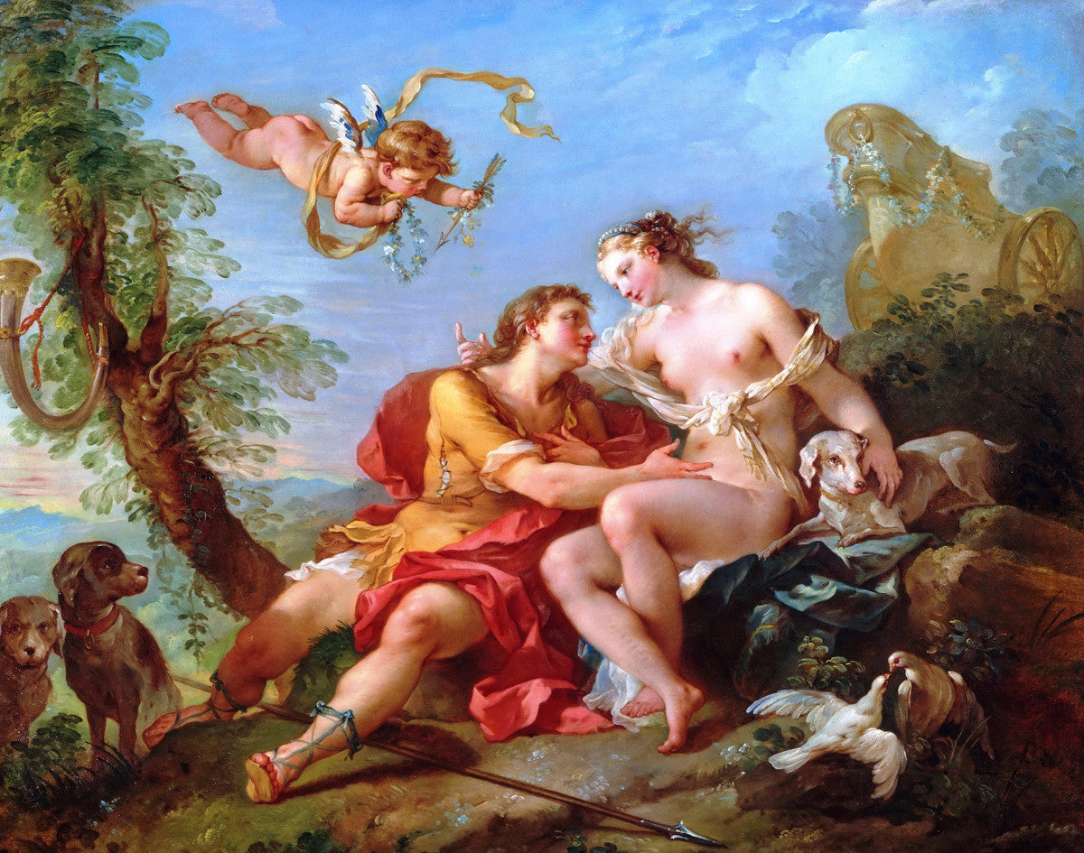 Francois Boucher - Diana Bathing