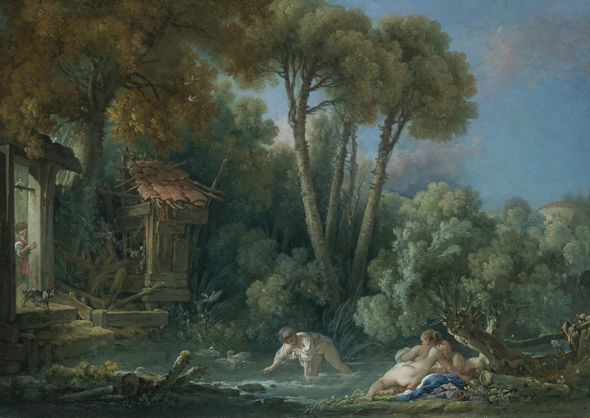 Francois Boucher - Les Baigneuses