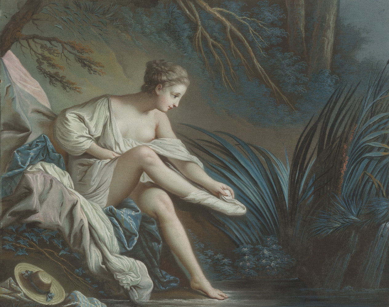 Francois Boucher - Nymph Bathing