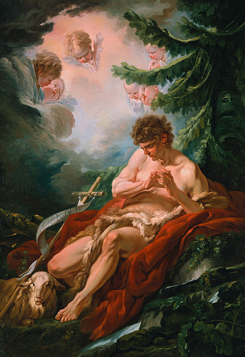 Francois Boucher - Saint John the Baptist