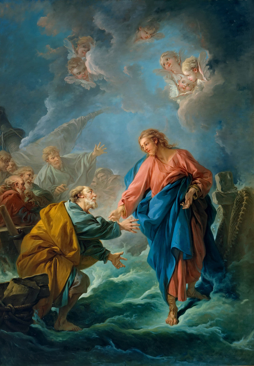 Francois Boucher - St. Peter Walks on Water