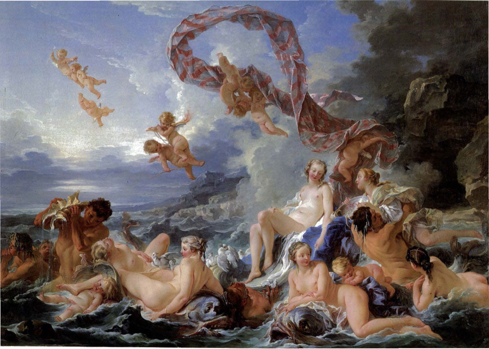 François Boucher - The Birth and Triumph of Venus