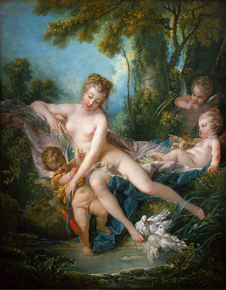 Francois Boucher - Venus Consoling Love