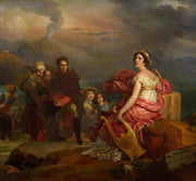 François Gérard - Corinne au Cap Misene-Reproduction-Get Custom Art