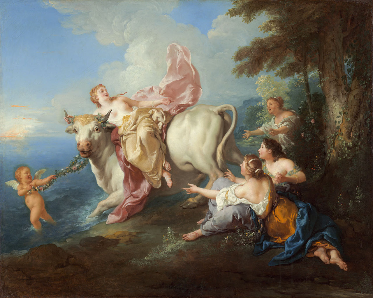 François de Troy - The Abduction of Europa