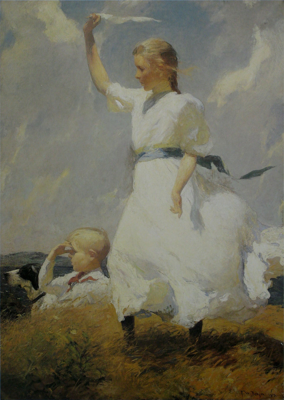 Frank Weston Benson - The Hill Top