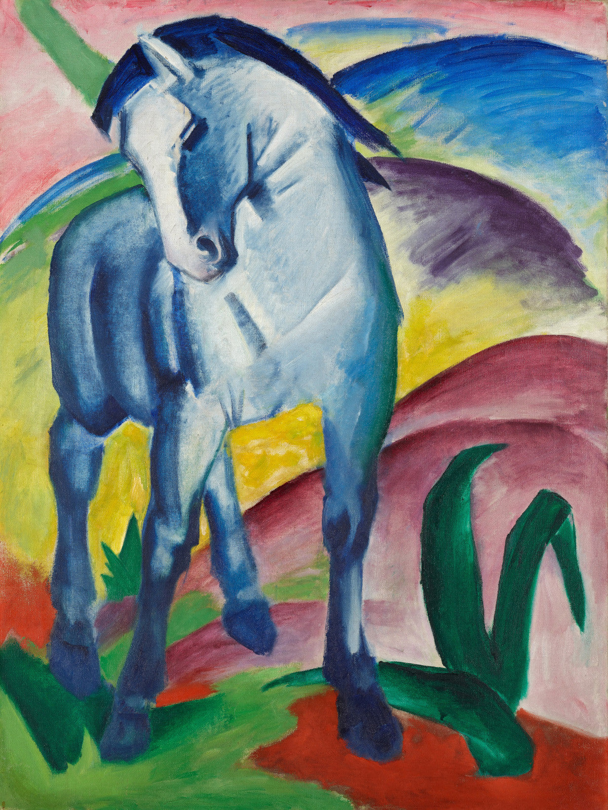 Franz Marc - Blue Horse