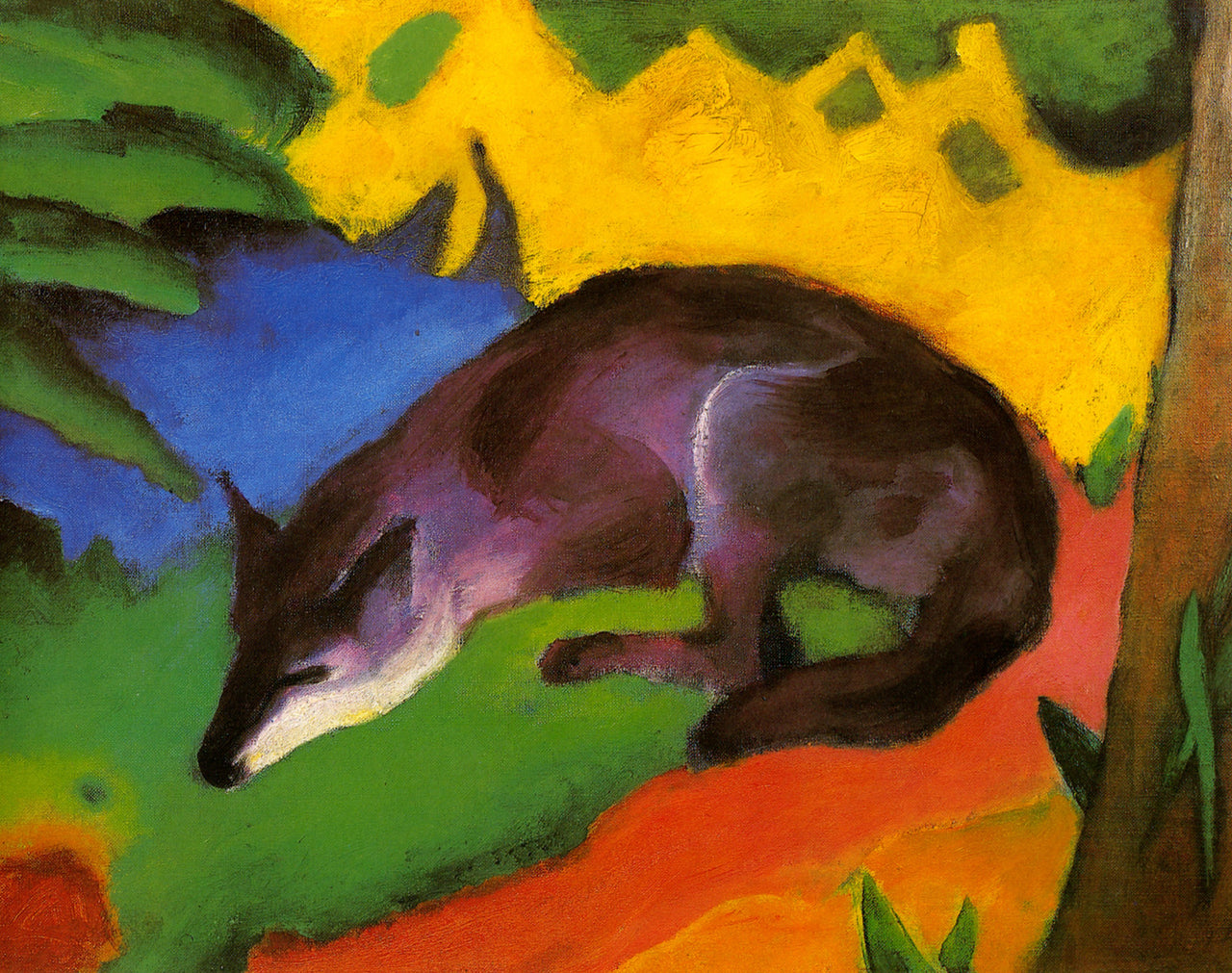 Franz Marc - Fox