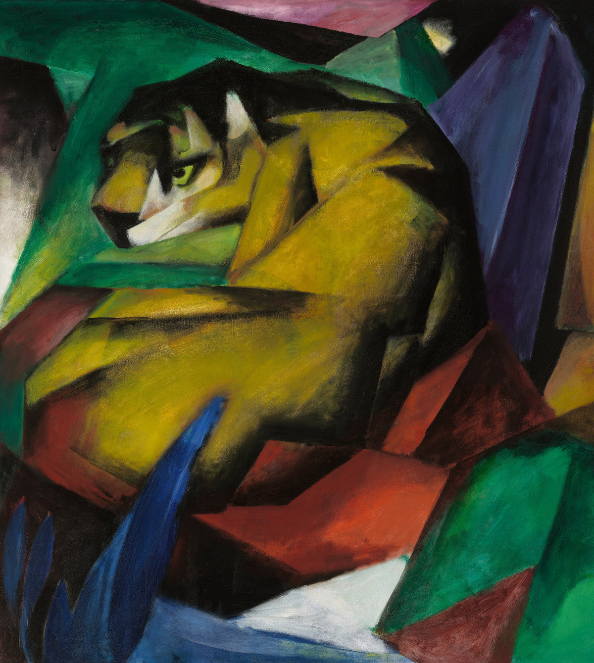 Franz Marc - The Tiger